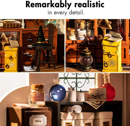 DIY Miniatur Puppenhaus Kit Holz Modell Maßstab 1:20