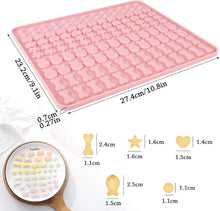 Silikon Backmatte Hundekekse 5 Formen BPA-frei DIY Leckerlis