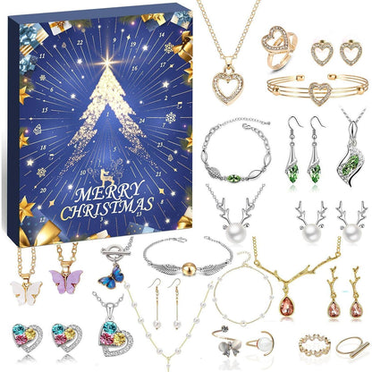 Schmuck Adventskalender Damen 2024 Mädchen
