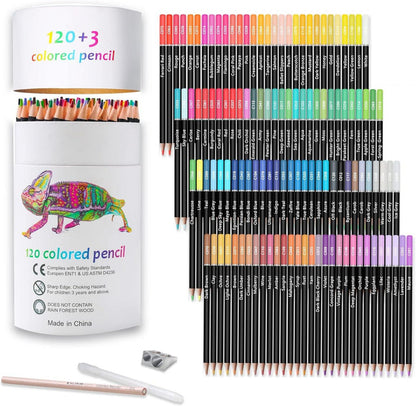 Buntstifte Set 120 Farben weicher Kern Zeichnen Skizzieren