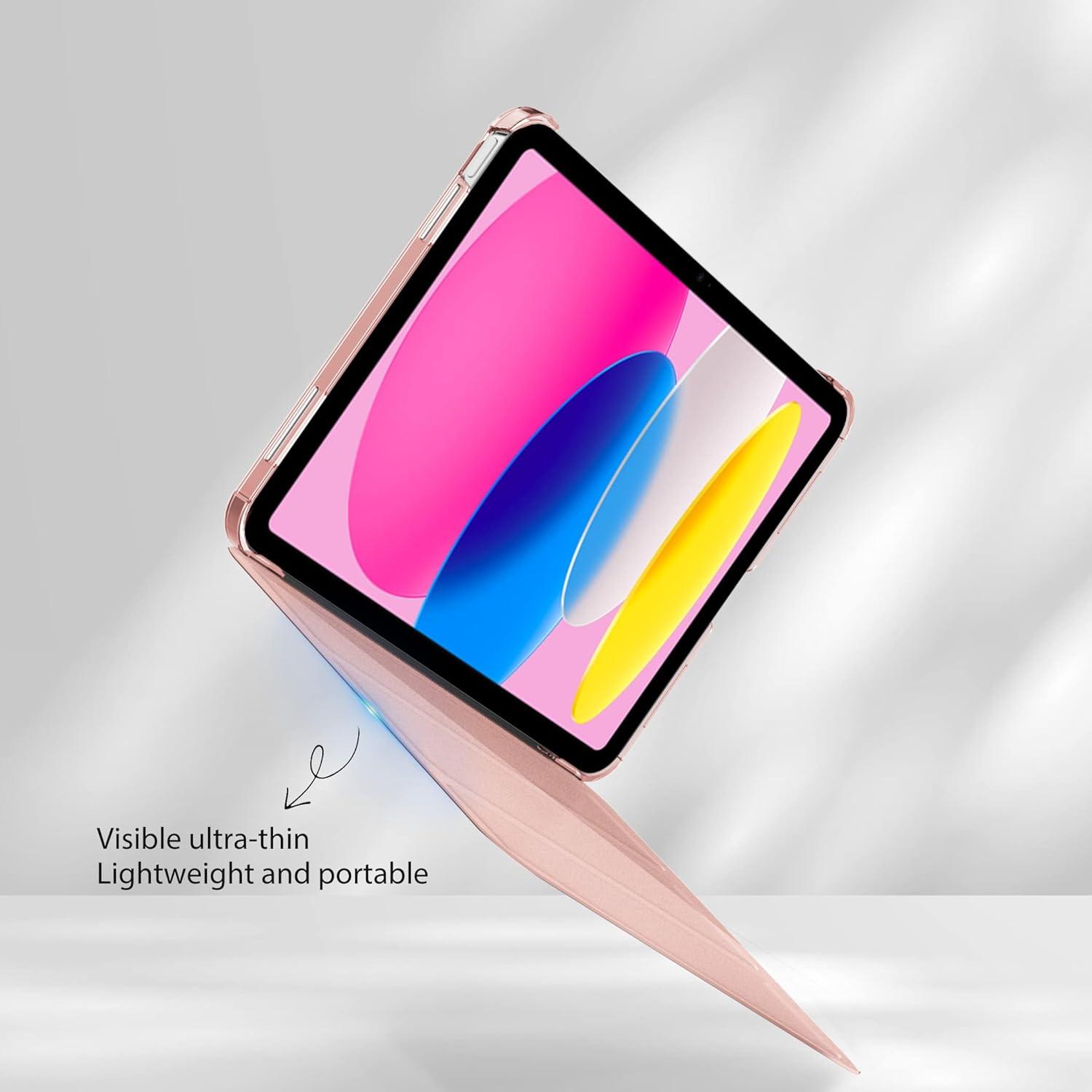Schutzhülle iPad 10 10.9 Zoll Transluzent Roségold