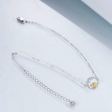 925 Sterling Silber Schwester Herz Armband Kristall Damen