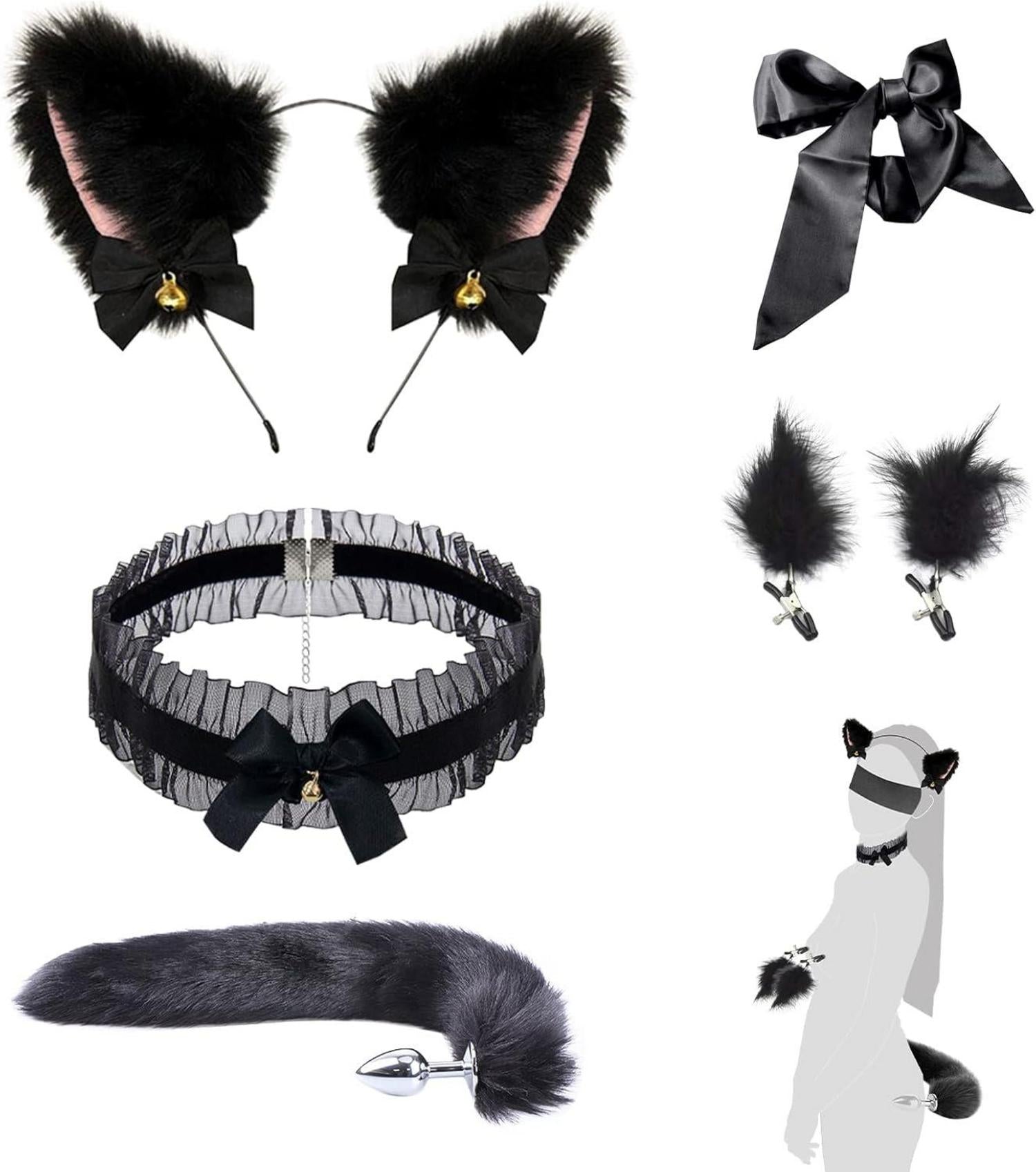 Analplug Fuchsschwanz Cosplay Set SM Analspielzeug Paare