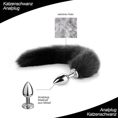 Analplug Fuchsschwanz Cosplay Set SM