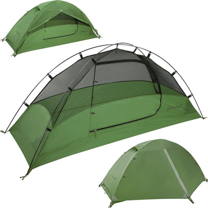 Clostnature 1-Personen Zelt Wasserdicht Ultraleicht Trekking