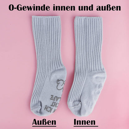 5er-Pack Lustige Baumwoll-Babysocken Geschenk 0-12 Monate