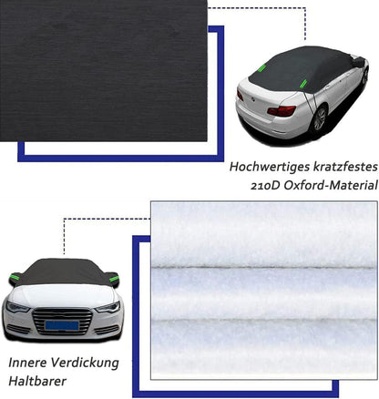 Windschutzscheibenabdeckung Auto Schnee UV-Frost 375x235cm