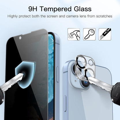 Sichtschutz Full Screen iPhone 14 6,1 Zoll Kamera Displayschutz 2