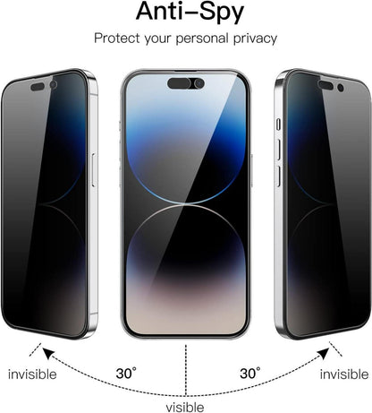 JETech Sichtschutz Full Screen für iPhone 14 Pro Max 6,7
