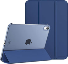 Schutzhülle iPad 10,9 Zoll 2022 PU Leder Transluzente Rückseite