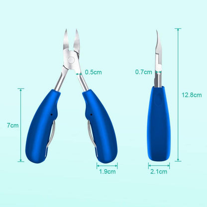 Professionelle Nagelzange aus Edelstahl mit rutschfestem