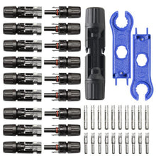 Solarstecker Set 10 Paar IP67 Wasserdicht für Solarkabel PV-Anlage