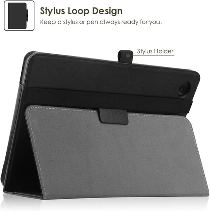 Schutzhülle mit Handschlaufe für TCL Tab 10L 10.1 in PU Leder