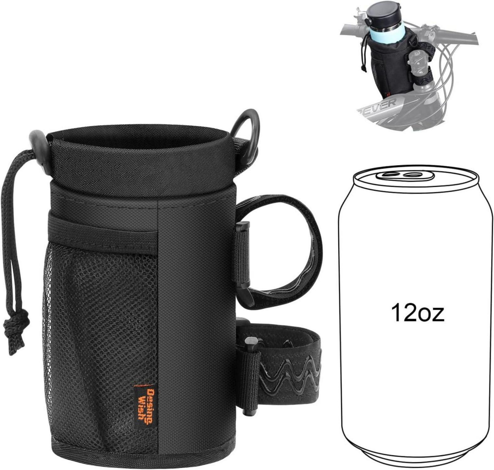 Fahrrad Flaschenhalter Getränkehalter ohne Schrauben 12oz mit