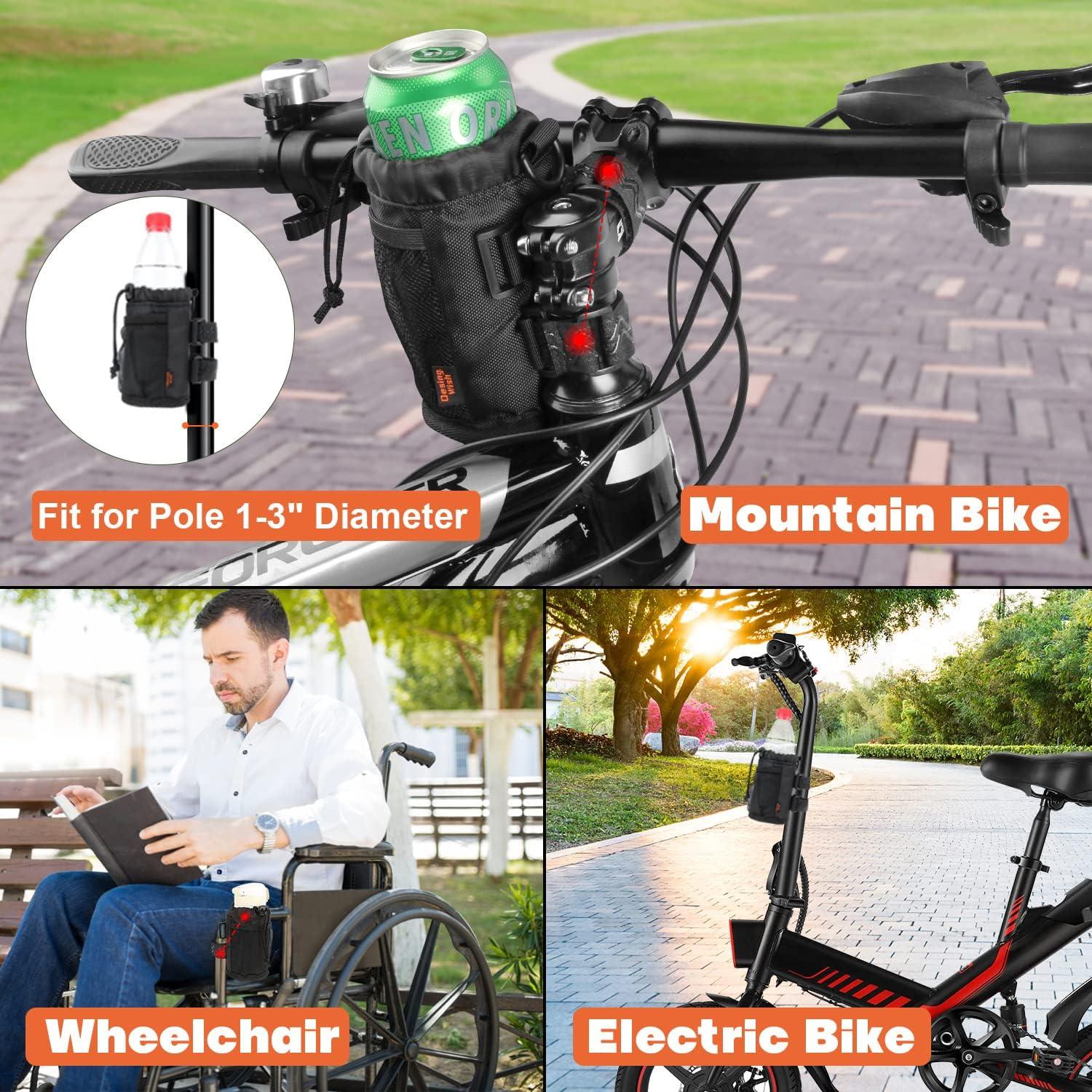 Fahrrad Flaschenhalter Mini Cup Holder 12oz Wasserflaschenhalter Schwarz