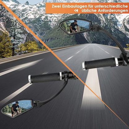Fahrradspiegel Verlängerter Rundum-Sichtfeld 16,5cm