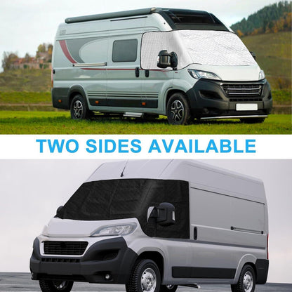 Windschutzscheibenabdeckung für Fiat Ducato – Frost, Sonne & Staubschutz