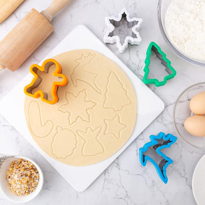 Weihnachten Ausstechformen 8 Stück Plätzchen Ausstecher Set, Ausstecher