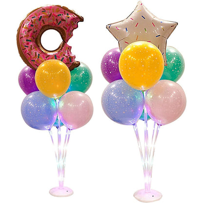 LED Ballonständer 4Stk Party Deko für Geburtstag Hochzeit