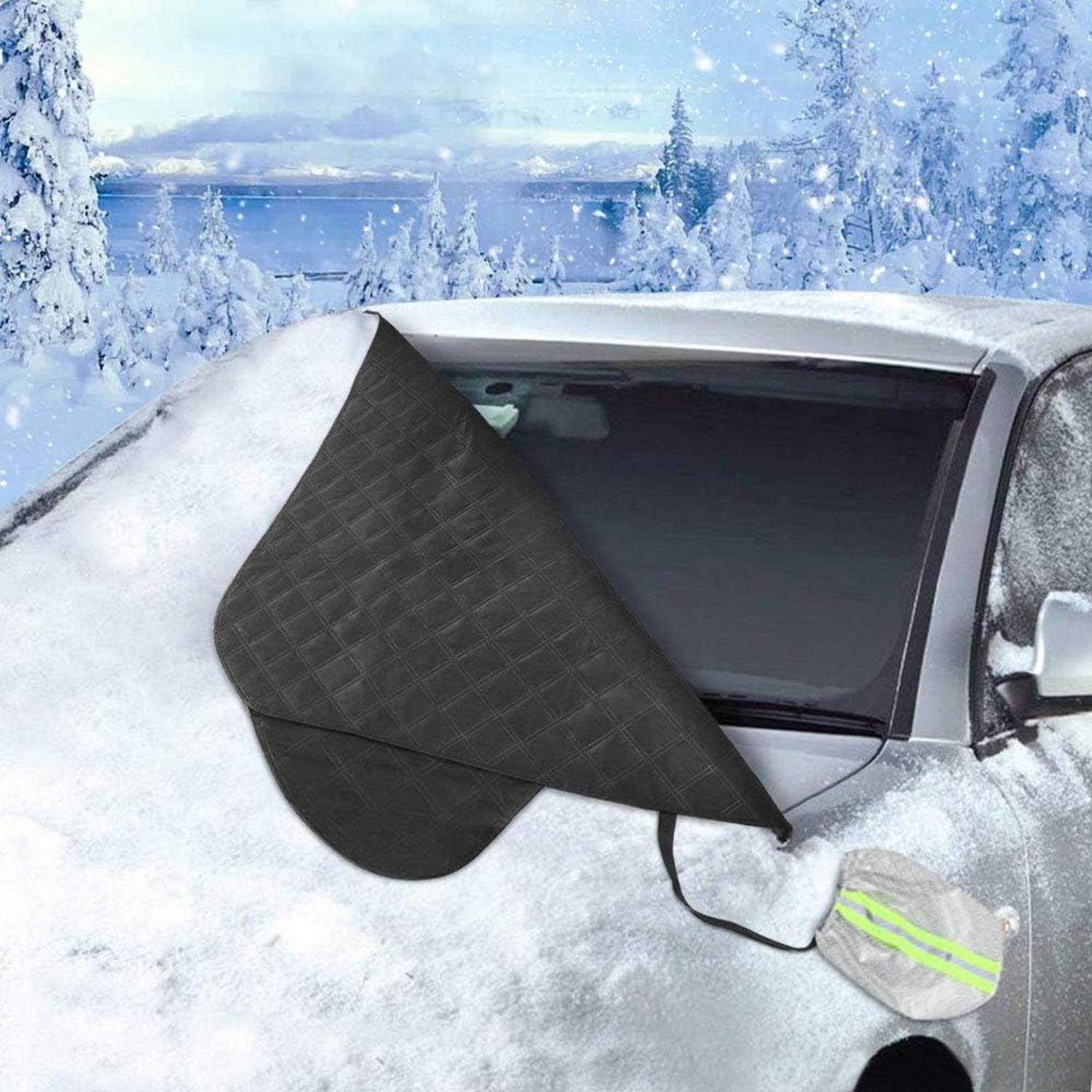 Auto Frontscheibenabdeckung mit Magnet und Rückspiegelabdeckung