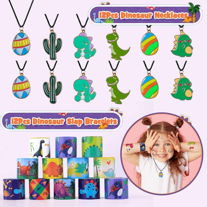 84-teiliges Dinosaurier Party Mitgebsel Set für