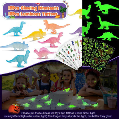 84-teiliges Dinosaurier Party Mitgebsel Set für