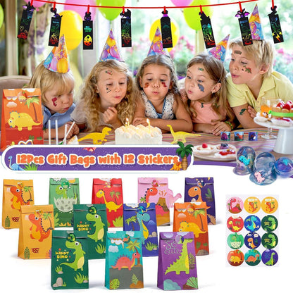 84-teiliges Dinosaurier Party Mitgebsel Set für