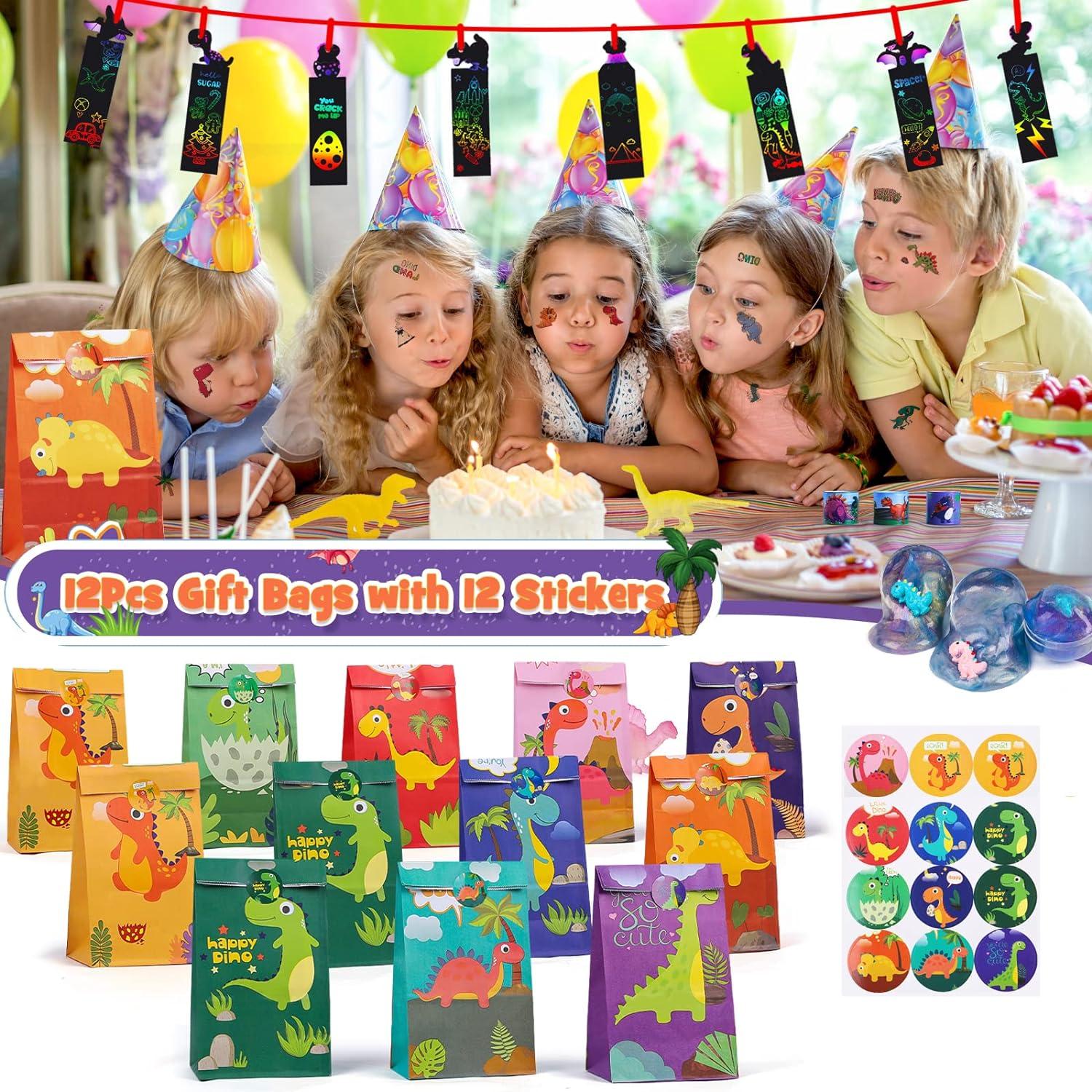 Dinosaurier Party Mitgebsel Set Kindergeburtstag 84-teilig