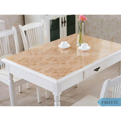 PVC Tischdecke wasserdicht 90x200cm – Tischfolie für Küche & Büro