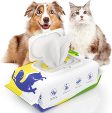 Reinigungstücher für Hunde, Desodorierend, Natürlich, 100
