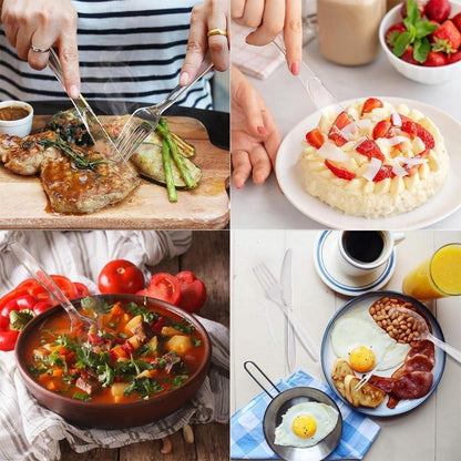 500 Stück Plastikbesteck Set Einweggeschirr Party Besteck