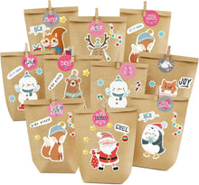 Adventskalender zum Selbstbefüllen DIY Bastelset für Weihnachten