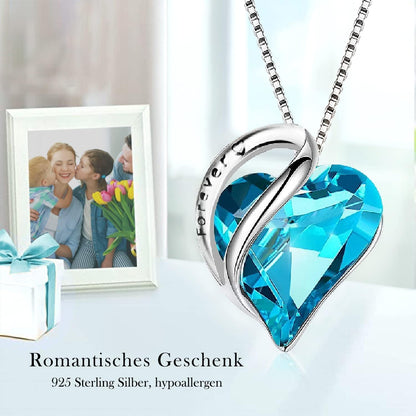 Ewige Rose Geschenkbox mit Grußkarte, Blaue Rose