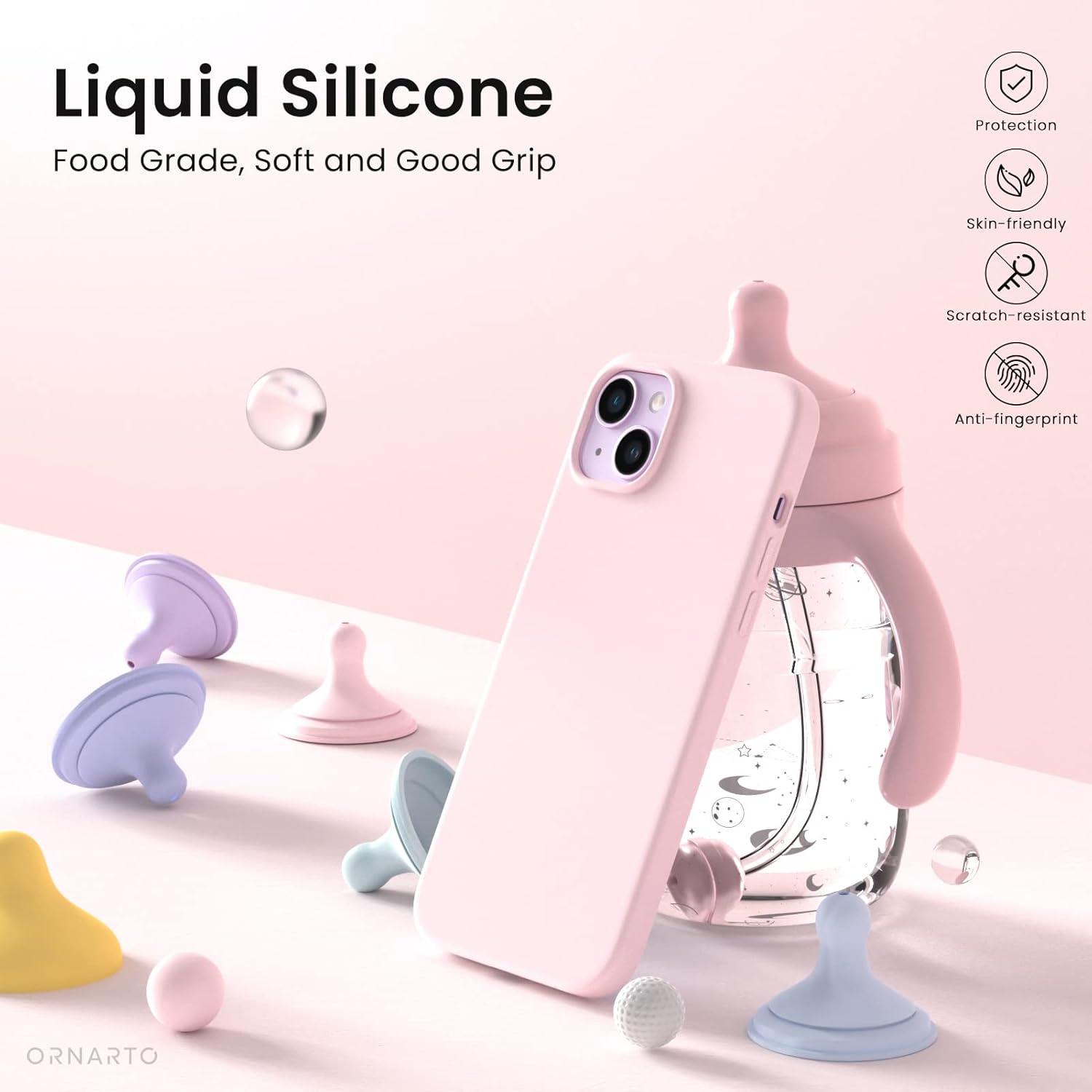 iPhone 14 Plus Silikonhülle Ultra Dünn Flüssig Silikon 6,7 Zoll