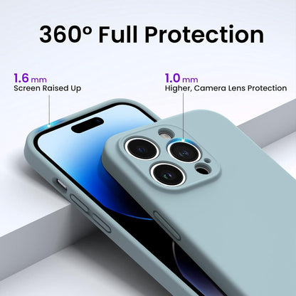 iPhone 14 Pro Max Hülle 6,7 Zoll 2022 Screen Schutzfolien Silikon Rundumschutz