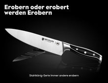 BRODARK Küchenmesser-Set mit Block und NSF-zertifiziertem