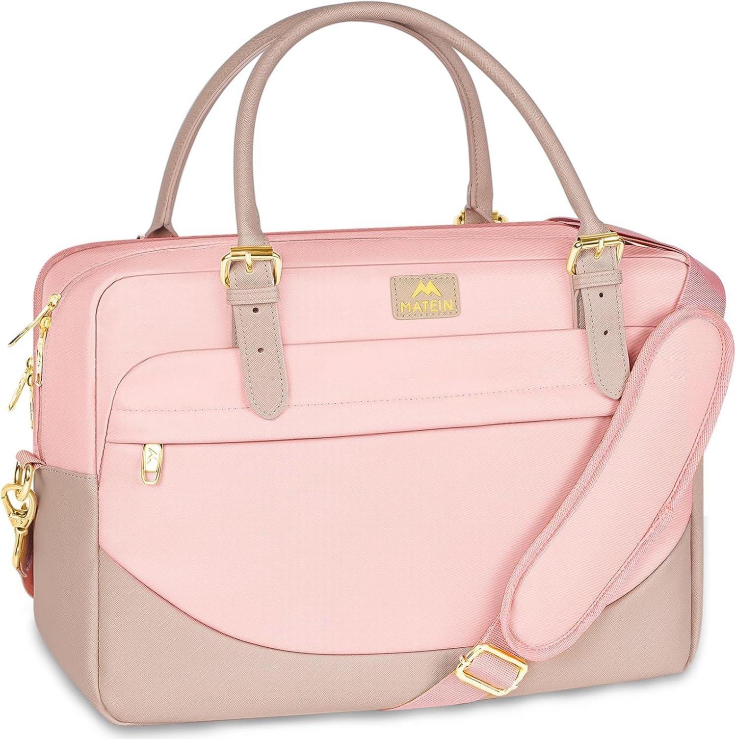 Große Handtasche Damen, Laptoptasche 17,3 Zoll, Arbeitstasche mit