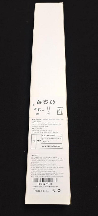 Grillzange Edelstahl mit Holz Griff 43cm - Geschenk für Männer, Papa, Ehemann