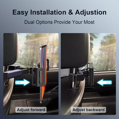 ViWaVee Tablet Halterung Auto, Ausziehbar, 360° Drehung, für