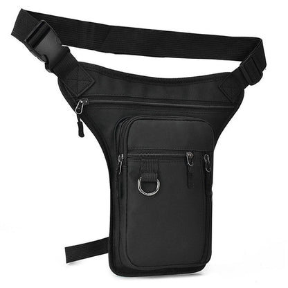 Beinbeuteltasche Outdoor – Verstellbare Hüfttasche für Motorrad & Wandern