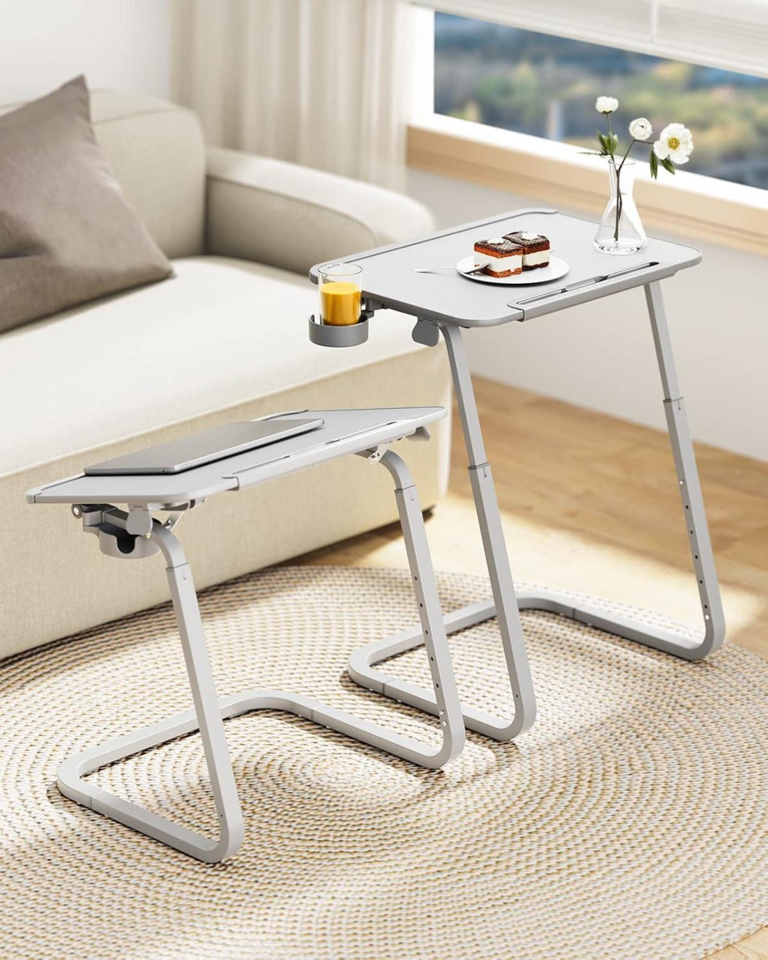Beistelltisch Laptoptisch höhenverstellbar 55x39cm mit