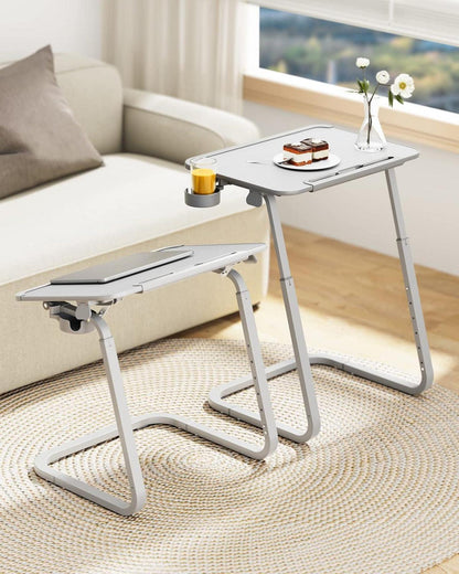 Beistelltisch Laptoptisch höhenverstellbar 55x39cm mit