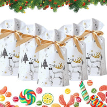 Weihnachtsbonbontüten 50er Set mit Kordelzug, Geschenktüten für