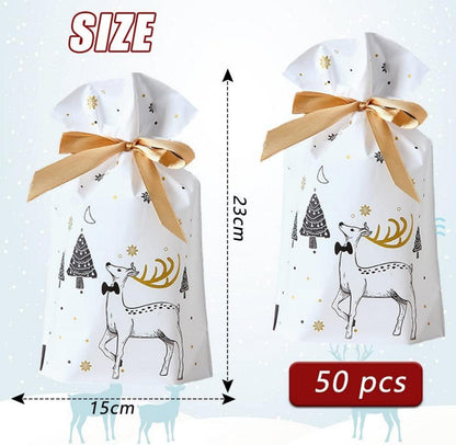 RUHM 50 Weihnachtsbonbontüten mit