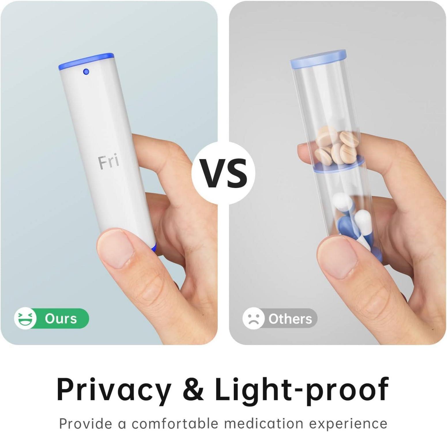 Tablettenbox 7 Tage Pillendose 2 Fächer Medikamentenbox Tabletten