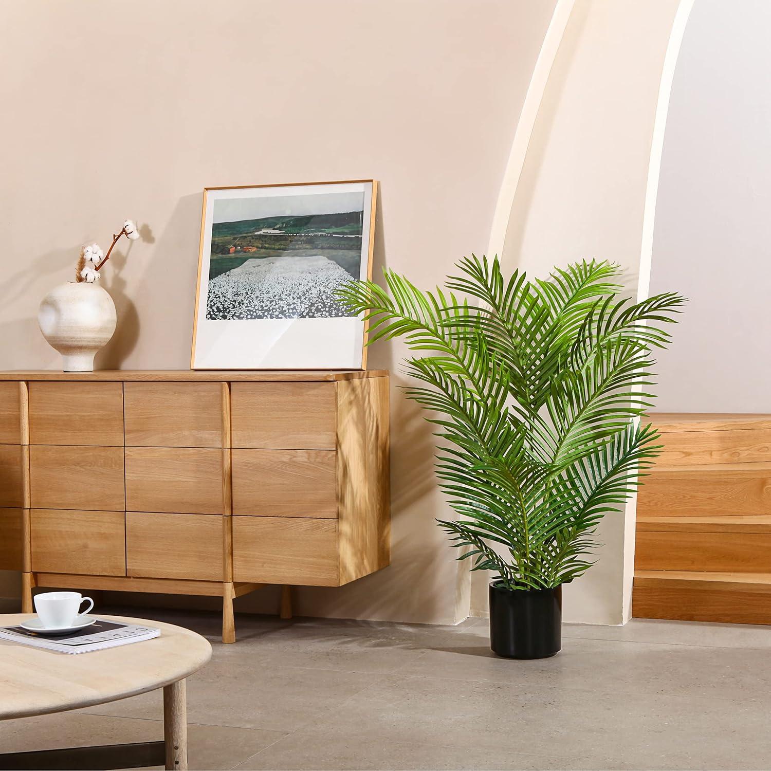 Künstliche Majestät Palmenpflanze 120cm für Innen und Außen