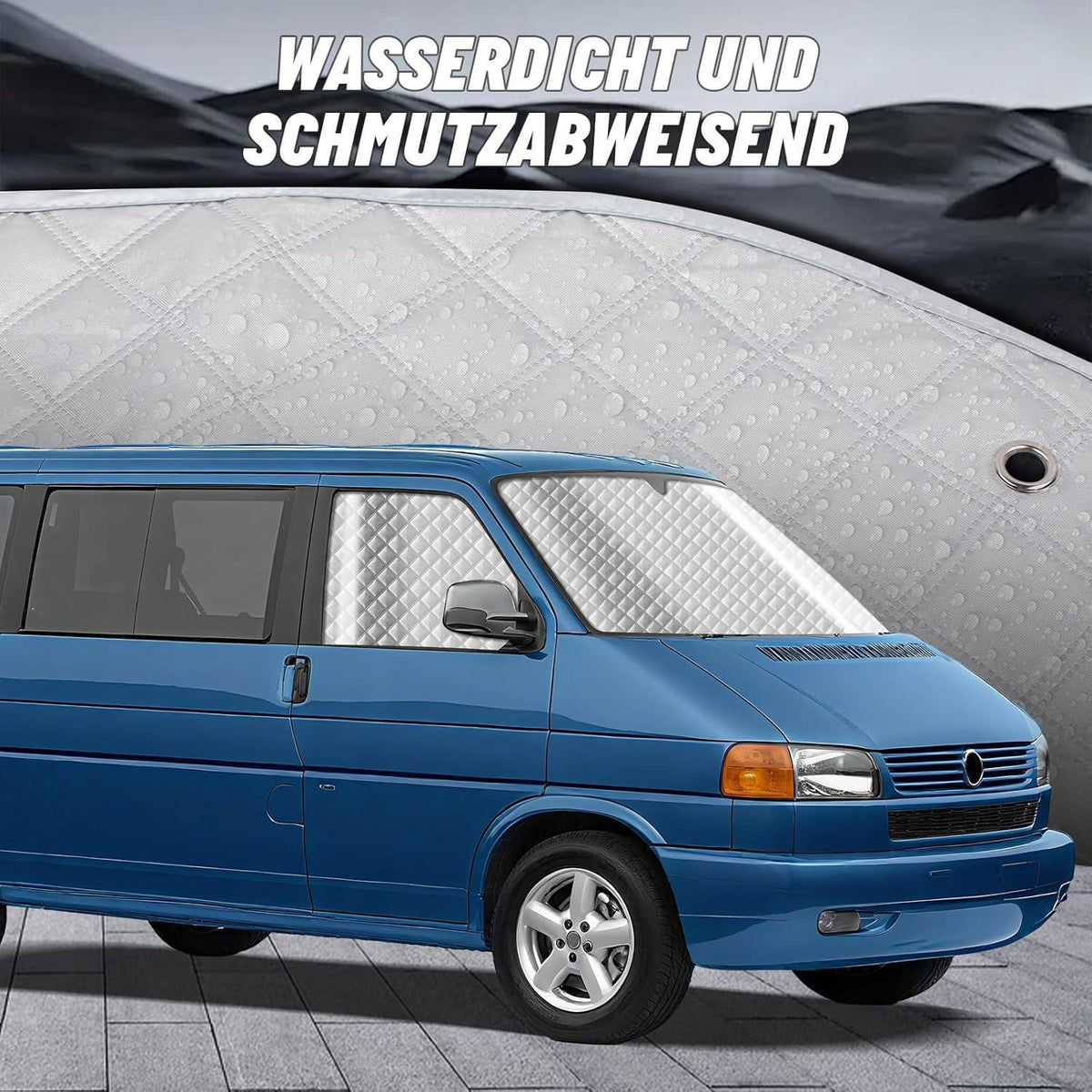 Sonnenschutz Auto Frontscheibe VW T4 – 3tlg. Thermomatte Set