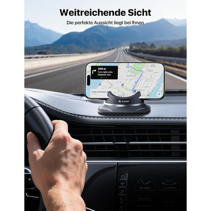 Auto Handyhalterung Armaturenbrett Schwarz für iPhone