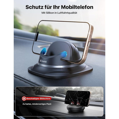 Auto Handyhalterung Armaturenbrett Schwarz für iPhone
