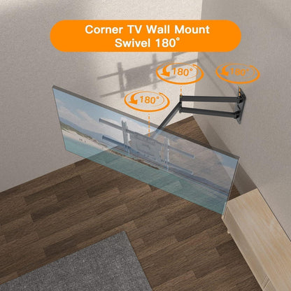 TV Wandhalterung 32-70 Zoll Schwenkbar Neigbar 180° Drehbar